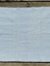 Quilt baby blue checkerboard